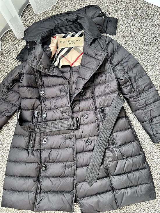 Burberry Jackets & Blazers - Burberry Quilted Puffer Coat in Black Like New
